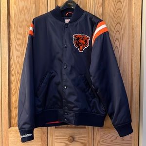 Mitchell and Ness size L Chicago Bears varsity jacket